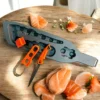 Fish knife large cutting board set 4 - Image 2