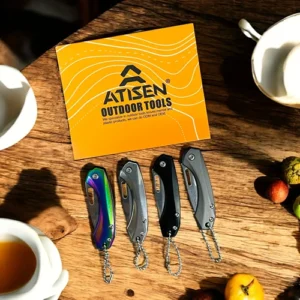 4 color steel knife