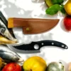 Spard wooden handle round-hole knife - Image 3