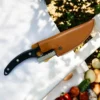 Spard wooden handle round-hole knife - Image 6