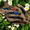 Colored Wooden Handle Knife - Image 7
