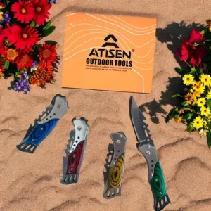 Stainless steel colored knife