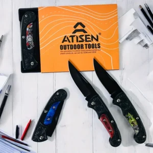 Carving folding knife