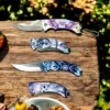 Wolf Shadow Owl Folding Knife - Image 6